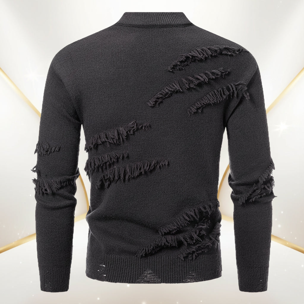 Relaxed Half-Turtleneck Sweater