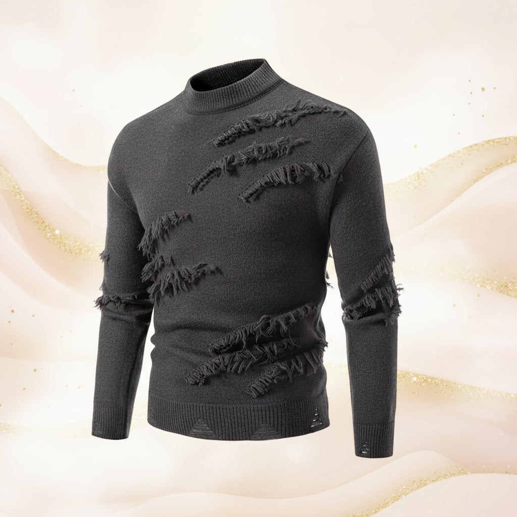 Relaxed Half-Turtleneck Sweater