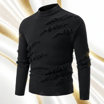 Relaxed Half-Turtleneck Sweater