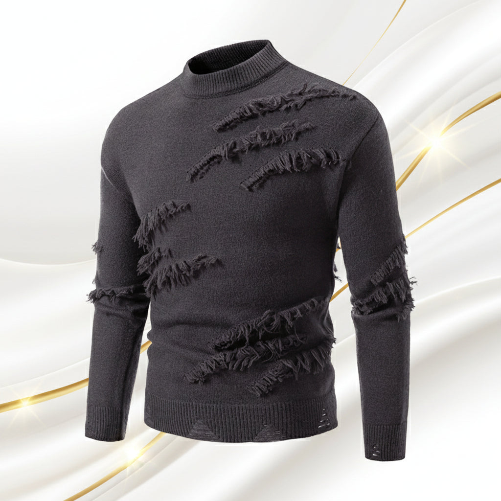 Relaxed Half-Turtleneck Sweater